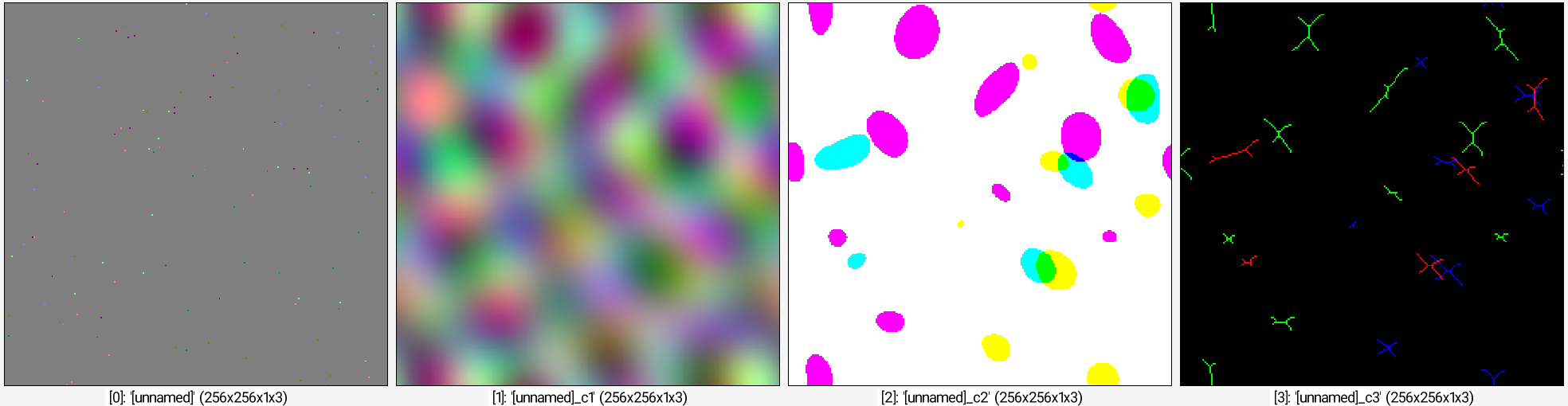 256,256,1,3 noise[-1] 0.05,2 +bandpass[-1] 0.0005,0.001 +threshold[-1] 30% +negate[-1] thinning[-1] normalize[^0] 0,255 output img/mystack.cimg _parse_cli_images